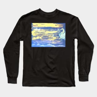 Swan Dance At Sunset Long Sleeve T-Shirt